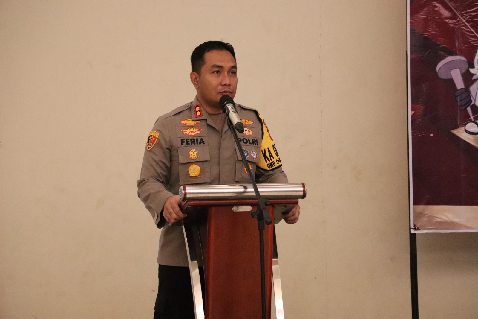 Deklarasi Partai Politik, Kapolres Kendal : Penertiban dan Penindakan Akan Diterapkan