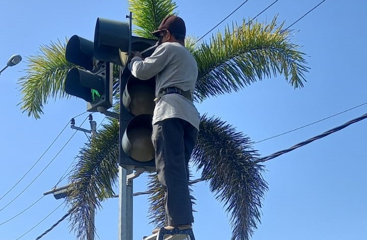 Komitmen Memelihara Jalan, Dishub Pati Rutin Cek Lokasi Rawan Kecelakaan
