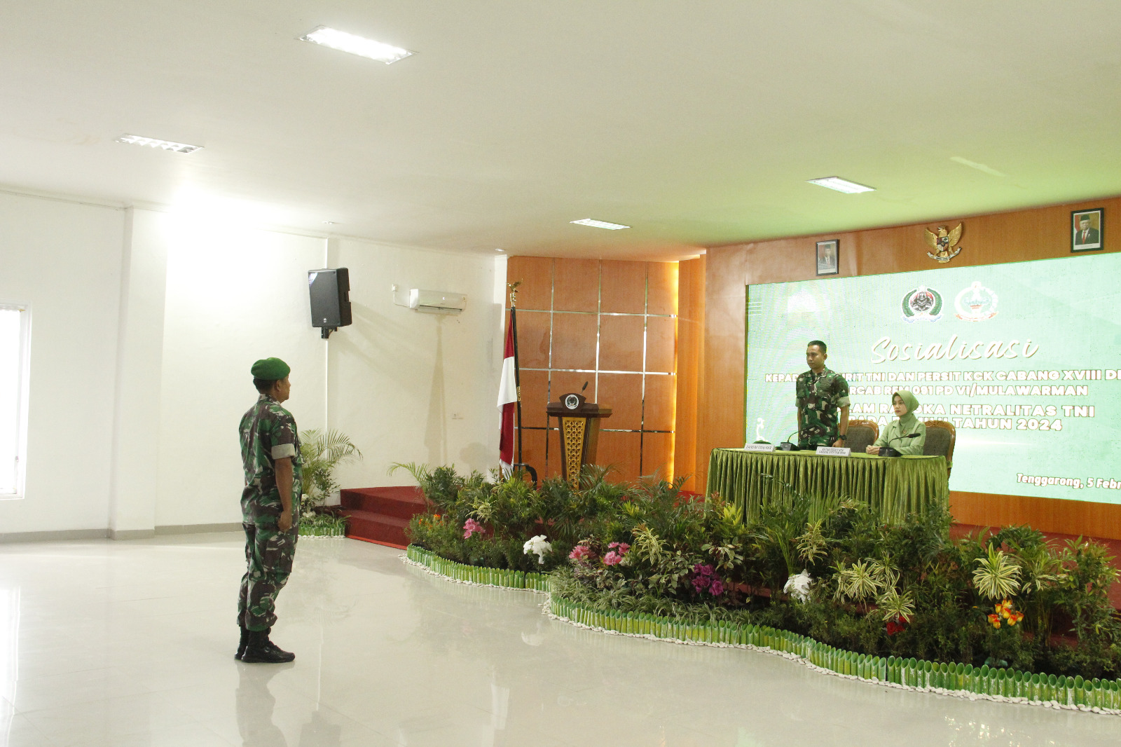 Tekankan Netralitas TNI Pada Prajurit Melalui Kegiatan Jam Komandan