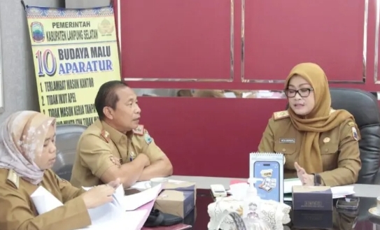 Jelang Pelaksanaan Pemilu 2024 Pemkab Lamsel Gelar Rakor Pemantauan