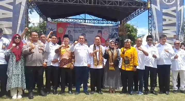 Satgas Badak  Banten Lampung Kawal Pelantikan dan Pengukuhan Ketua dan Pengurus Pamdi Provinsi Lampung