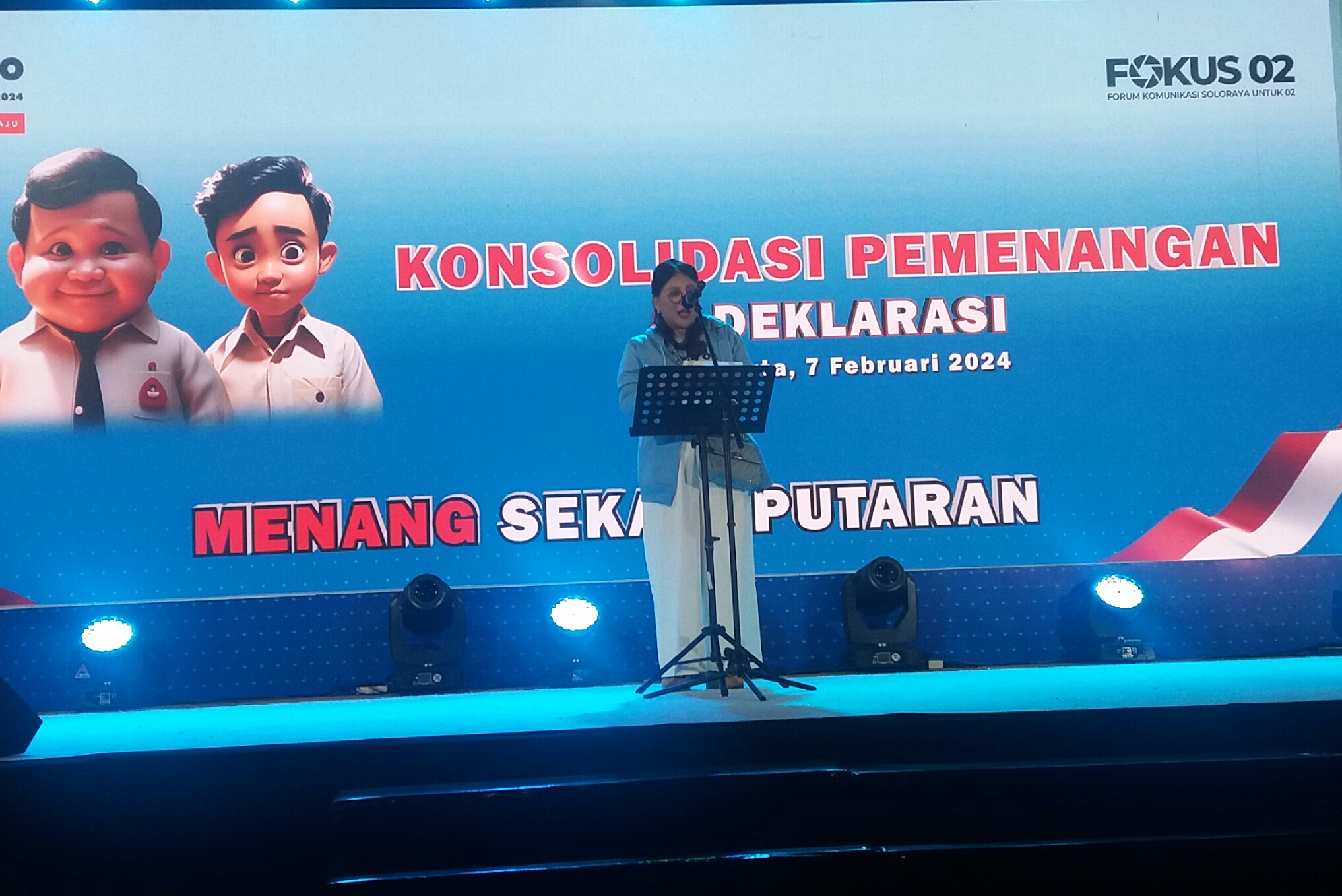 FOKUS 02 Yakin Prabowo Gibran Menang Wujudkan Keadilan dan Kemakmuran