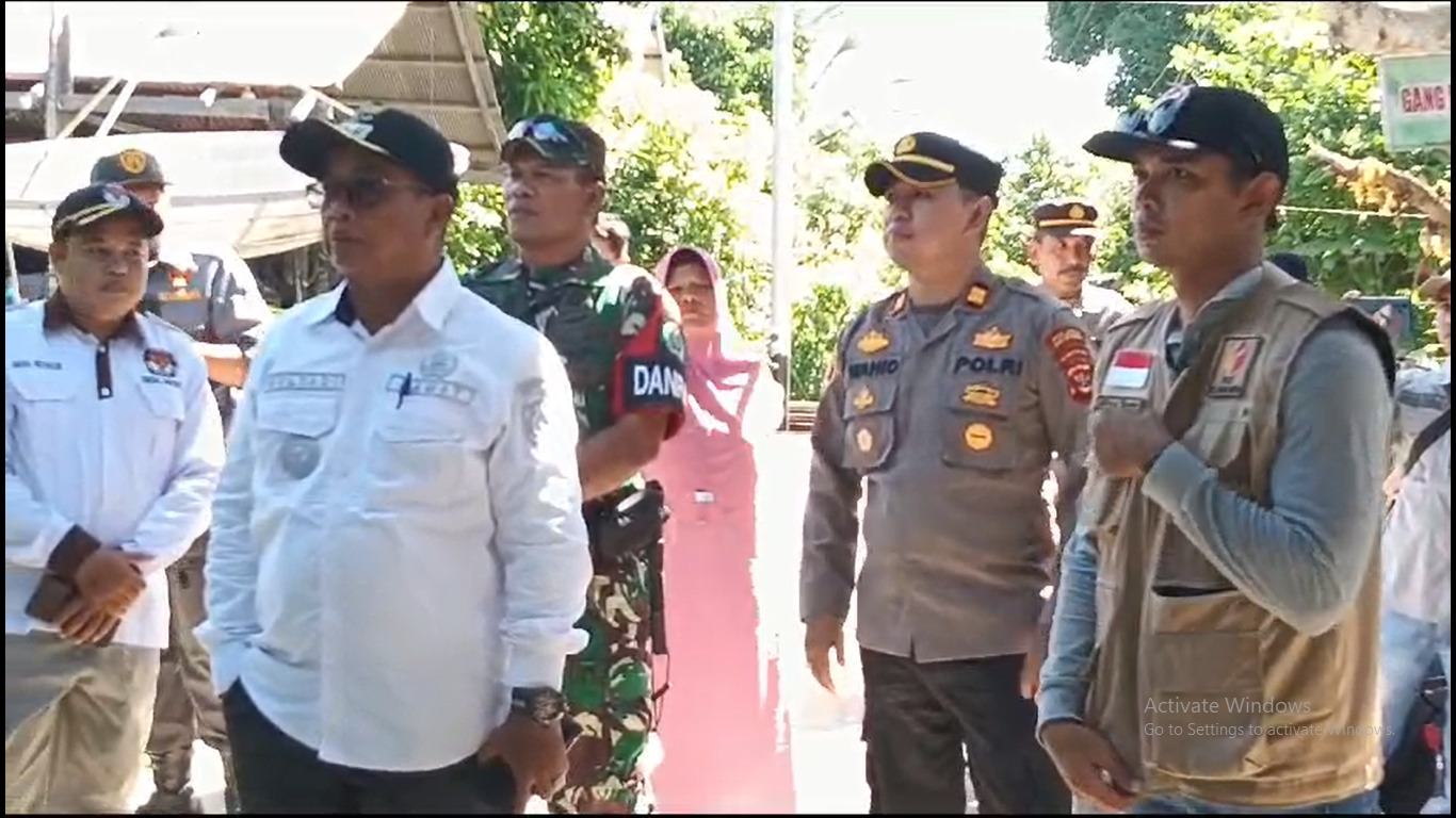 Forkopimcam Muara Muntai Terjun Langsung Pantau Pemilu 2024 Di Lokasi TPS