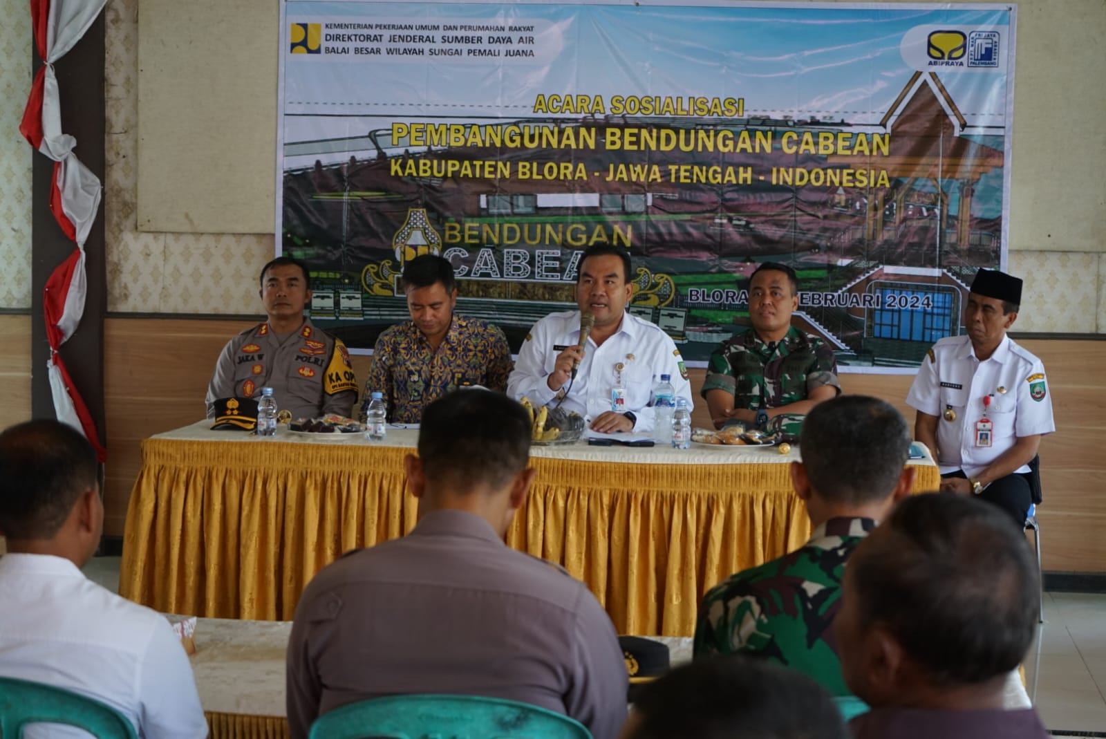 Bupati Minta Semua Gerak Cepat Terkait Pembangunan Bendung Cabean Todanan