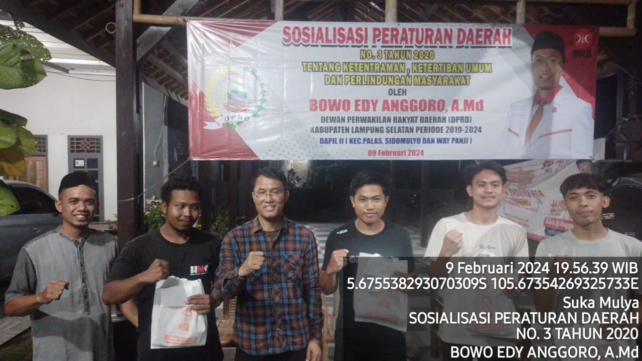 Menjelang Pilpres dan Pileg Bowo Ajak Masyarakat Jaga Ketenteraman dan Ketertiban Umum