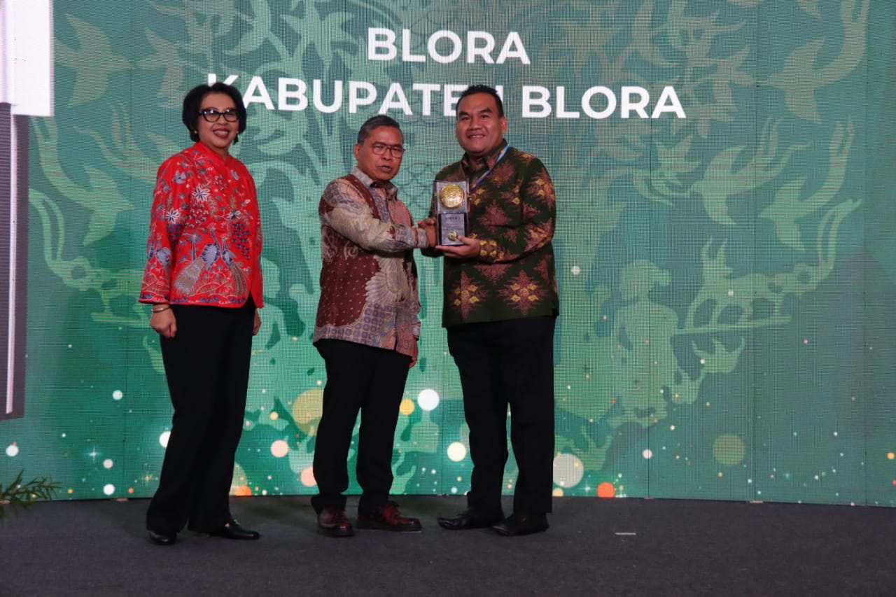 Kedua Kalinya Blora Raih Penghargaan Anugerah Adipura Kota Kecil Terbersi