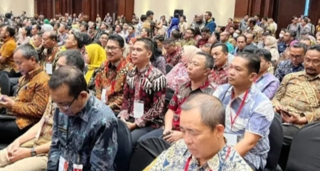 Sekdakab Lamsel Thamrin Hadiri Rakornas Persiapan Pengadaan ASN 2024