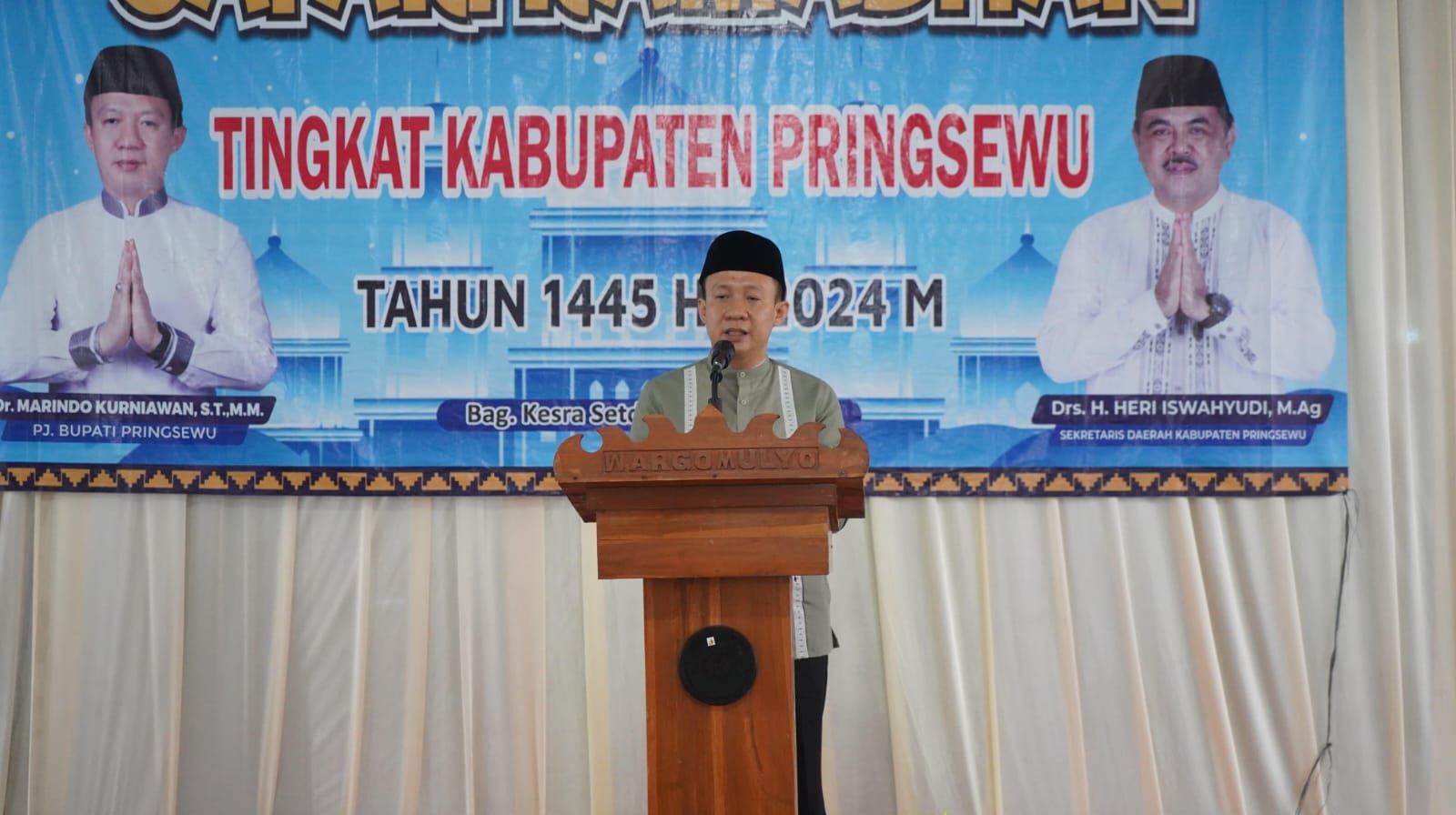 Saat Safari Ramadan Pj Marindo Kurniawan Sampaikan Program Pembagunan