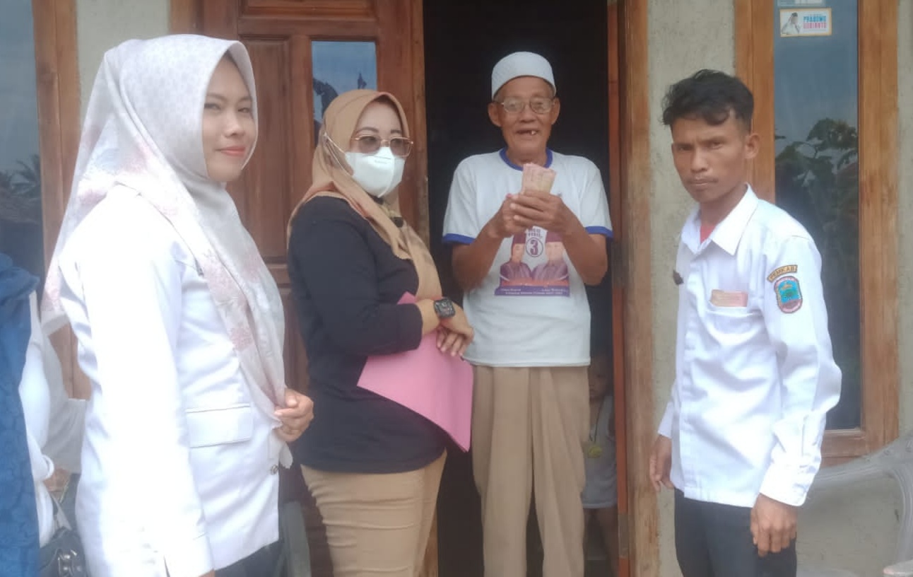 D’or to Door Pemdes Gedung Harapan Salurkan BLT DD Tahap Pertama Ta-2024