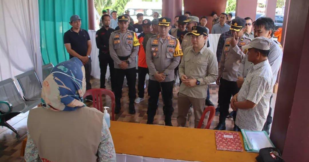 Pastikan Arus Mudik Lancar Pj.Bupati Pringsewu Tinjau Pos Pengamanan
