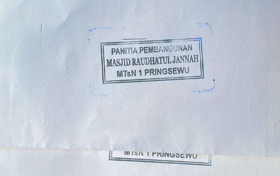 MTS Negeri 1 Pringsewu Diduga Lakukan Pungli Berkedok Infaq