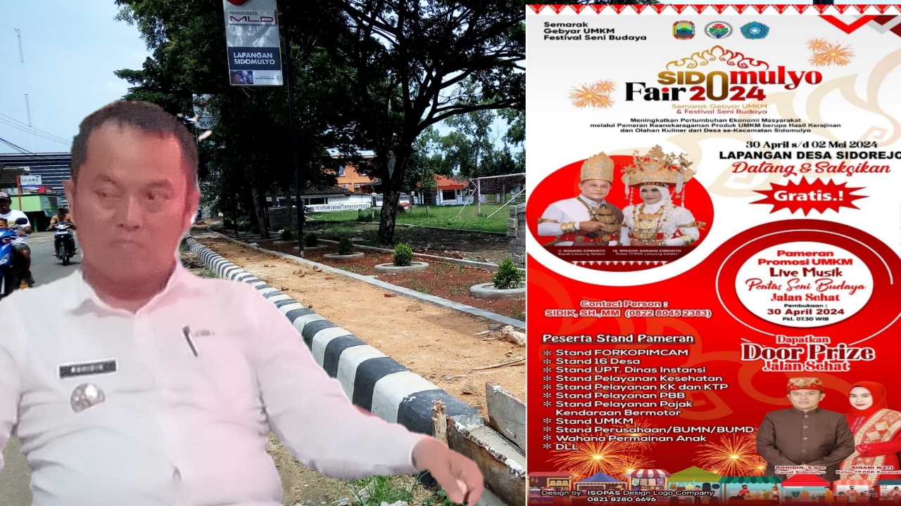 Sidomulyo Fair 2024, Camat Rohidin: Kalau Bukan Kita Siapa Lagi, Kalau Bukan Sekarang Kapan Lagi