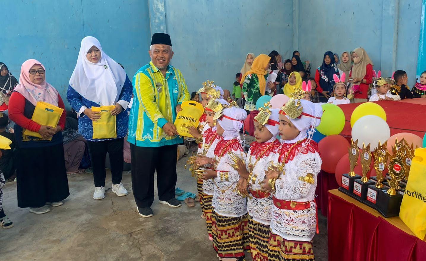 Camat Faozan Hadiri Gebyar PAUD Se-Kecamatan Pagelaran