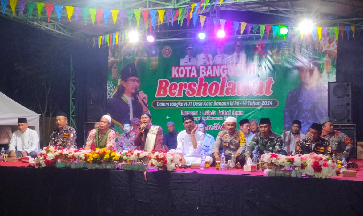 Peringati HUT Desa Babinsa Ajak Warga Tingkatkan Keimanan Melalui Bersholawat