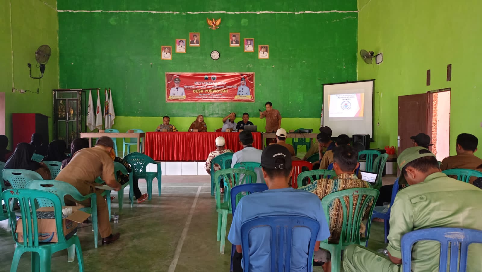 Dengan Indeks Desa Membangun Desa Purwotani Berstatus Desa Maju