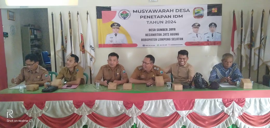 Dengan Capaian Nilai IDM 0,7921 Desa Sumberjaya Berstatus Desa Maju