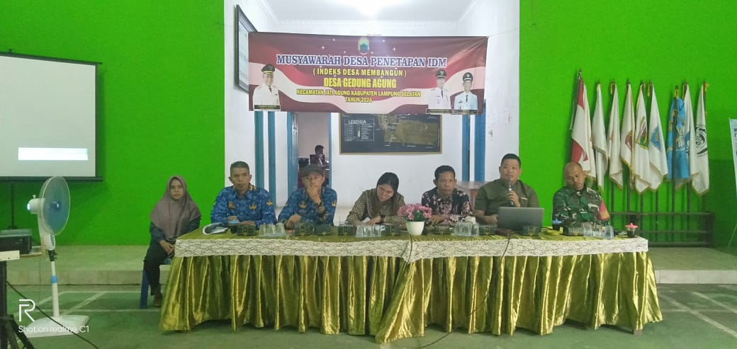 Tahun 2024 Desa Gedung Agung Bersetatus Desa Maju