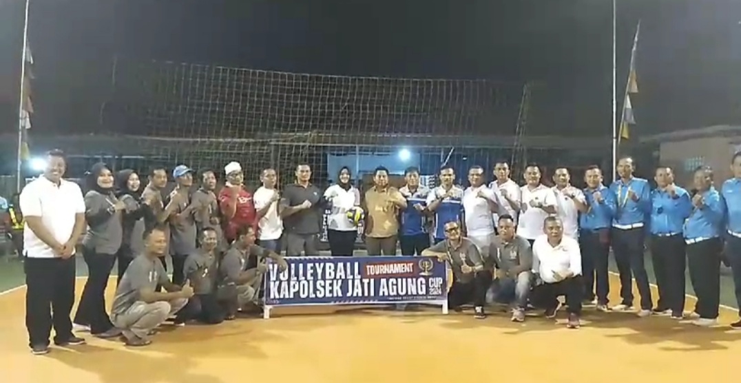 Volly Ball Kapolsek Cup 2024 Resmi di Buka