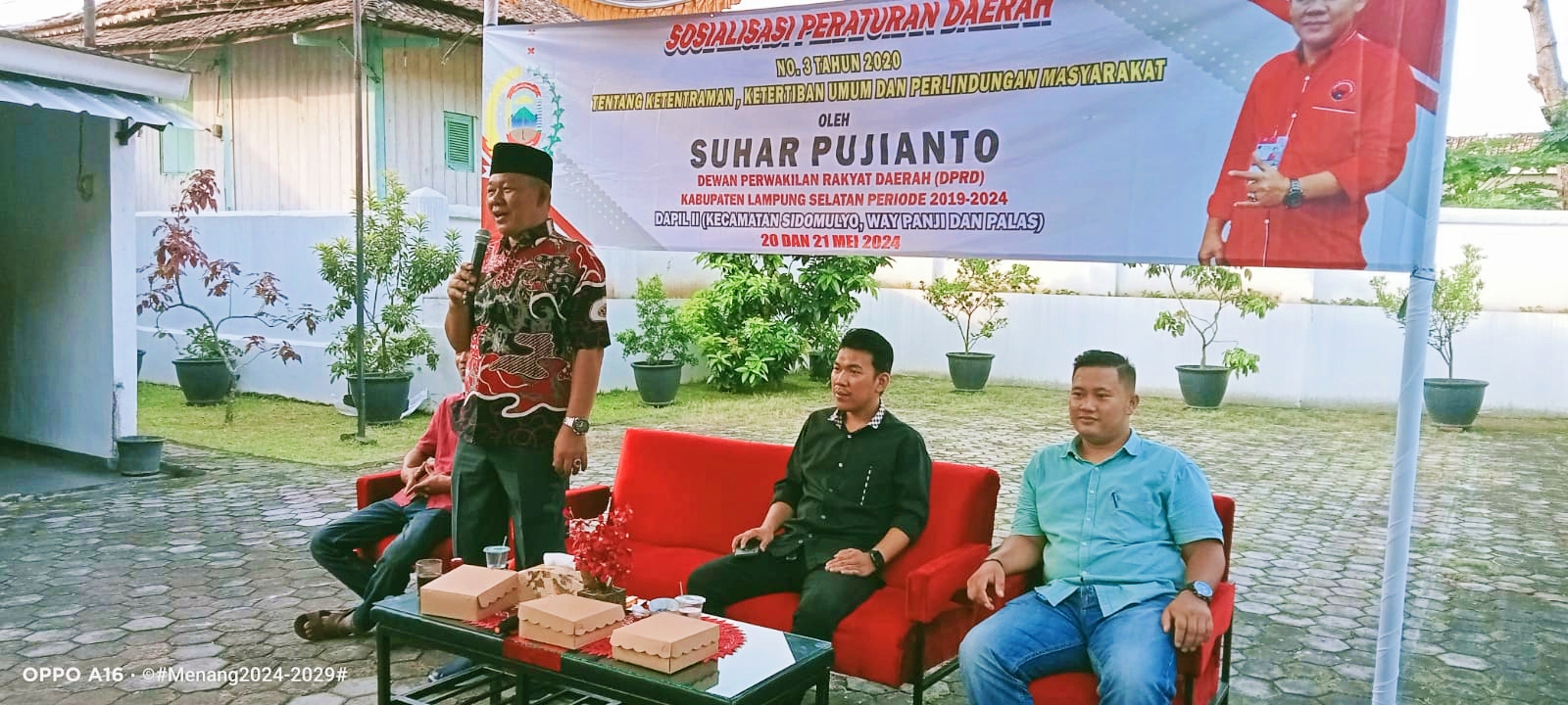 Suhar Pujianto Kembali Sosialisasikan Perda No.3 Tahun 2020
