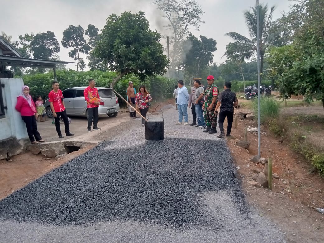 Dukung Program Ketahanan Pangan Pemdes Margomulyo Bangun Akses Pertanian