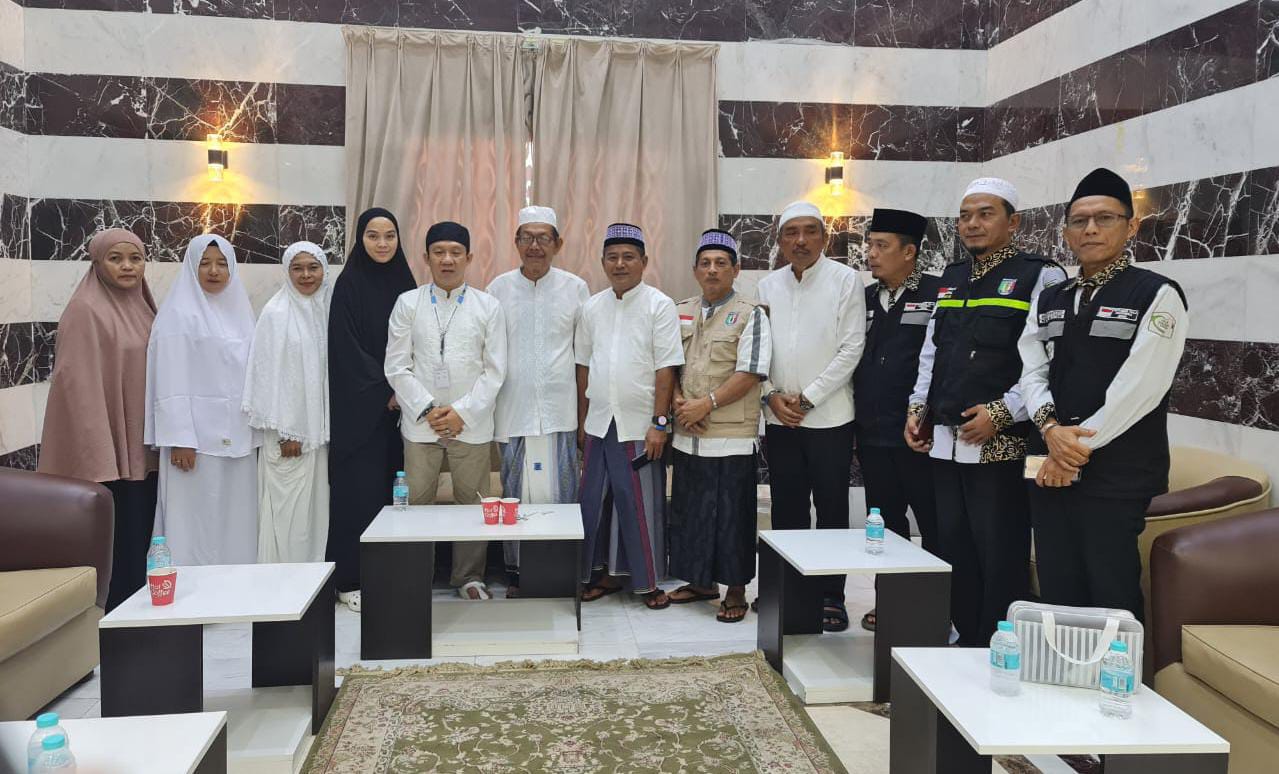 Pj. Bupati Pringsewu Kunjungi Pondokan Jamaah Haji Asal Kabupaten Pringsewu Dimekkah