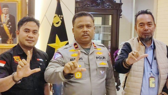 Wakapolda Jateng Berikan Arahan Penting kepada Ketua Umum PW FRN Agus Flores dan Timnya