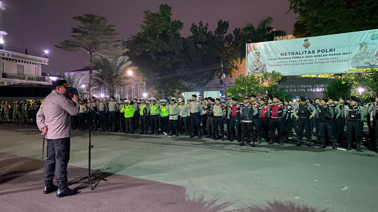 Polda Metro Jaya Bersama Polres Jakarta Selatan Adakan Razia Skala Besar Sasar Tempat Hiburan Malam dan Lokasi Rawan Tawuran