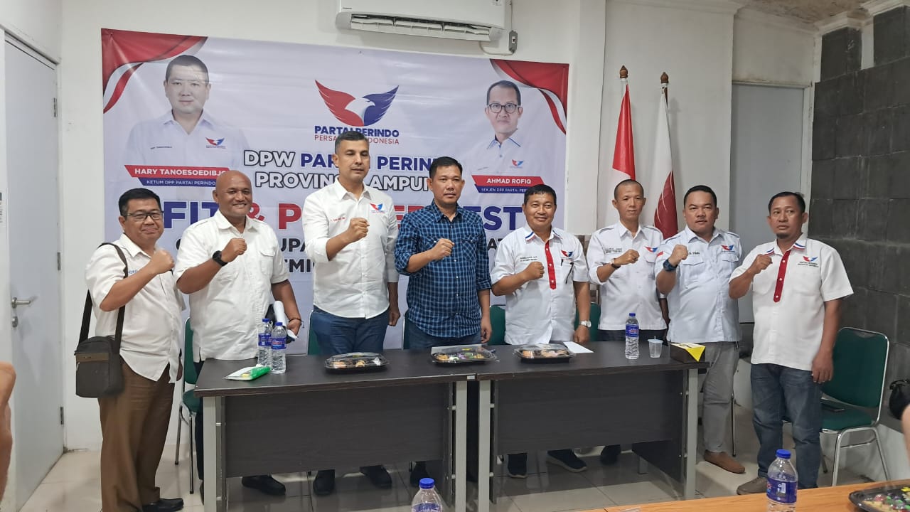 Partai Perindo Lampung Gelar Fit and Proper Test Calon Bupati dan Wakil Bupati Tulang Bawang Barat