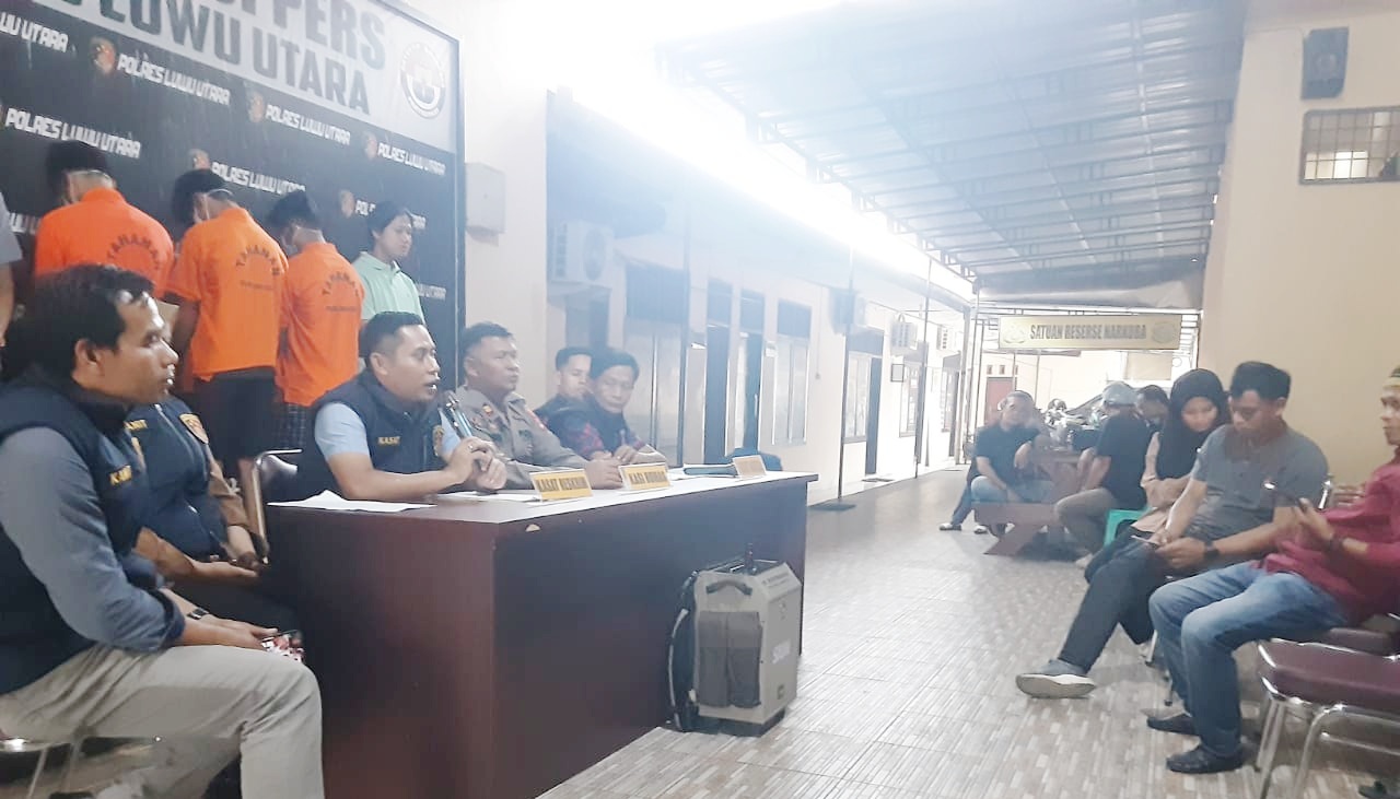 Polres Luwu Utara, Bongkar Kasus Pencabulan Penganiayaan dan Narkoba