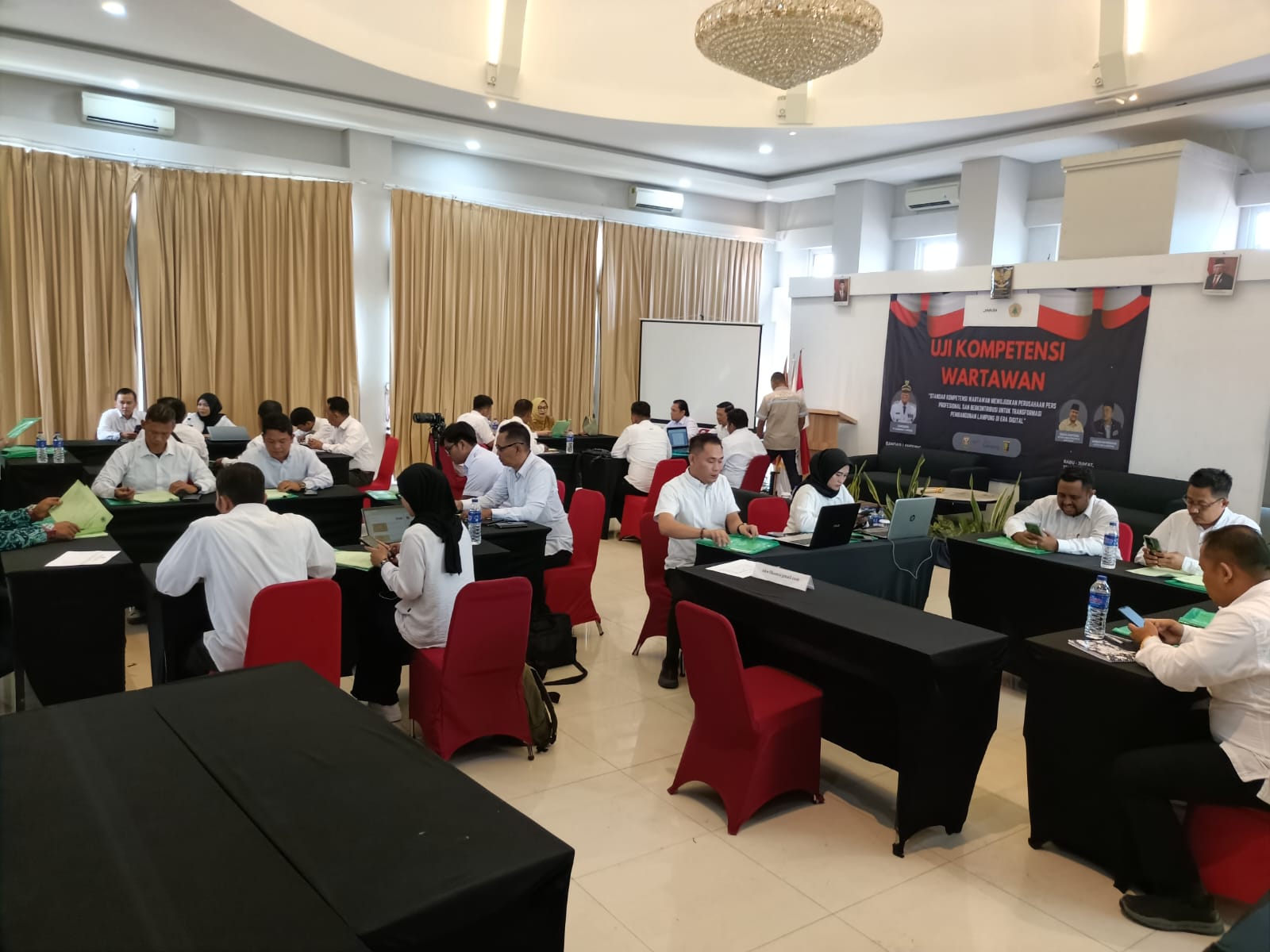 JMSI Gelar UKW, Pemprov Lampung KEJ Tanggung Jawab Moral Wartawan