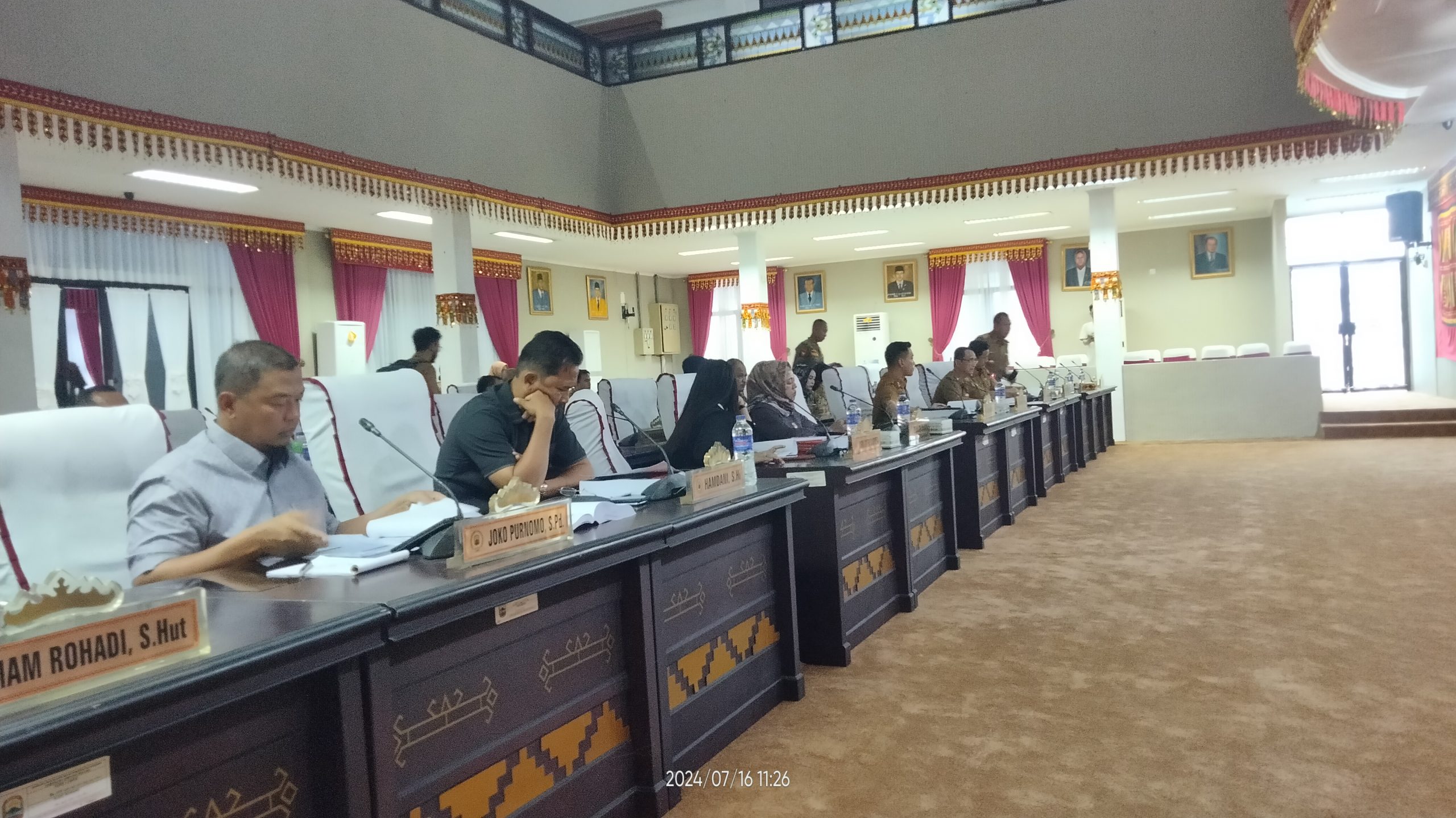 Anggota Pansus DPRD Lamsel, Andi Pertanyakan Kelanjutan Wacana Pembuatan Grand Design Pembangunan Kota Kalianda