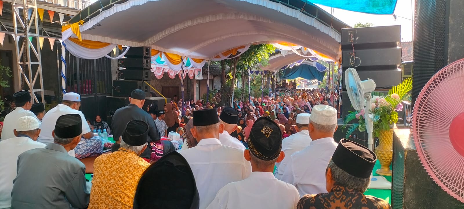 Menyambut Harlah Partai PKB ke-26 DPAC Kunduran Menggelar Sholawat dan Tasyakuran 