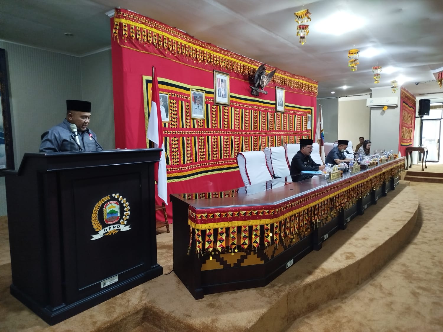 DPRD Lamsel,Fraksi PKS Penurunan PAD dan Belanja Modal Harus Jadi Perhatian Husus Dalam Perencanaan dan Realisasi
