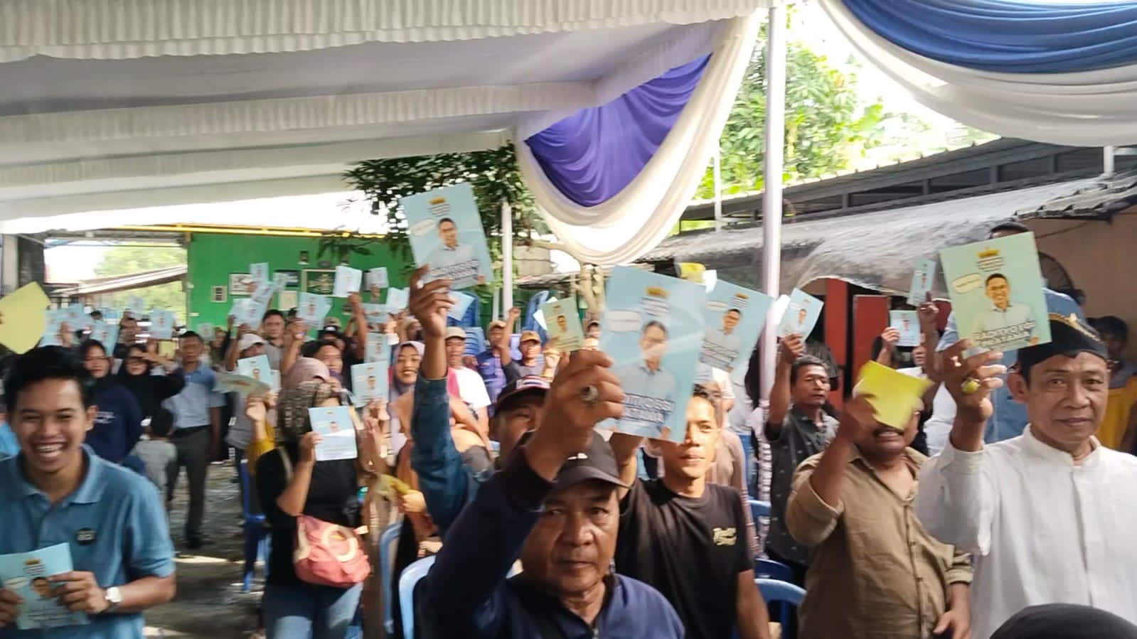 Tim dan Relawan Egi, Siap Menangkan Egi Jadi Bupati Lamsel