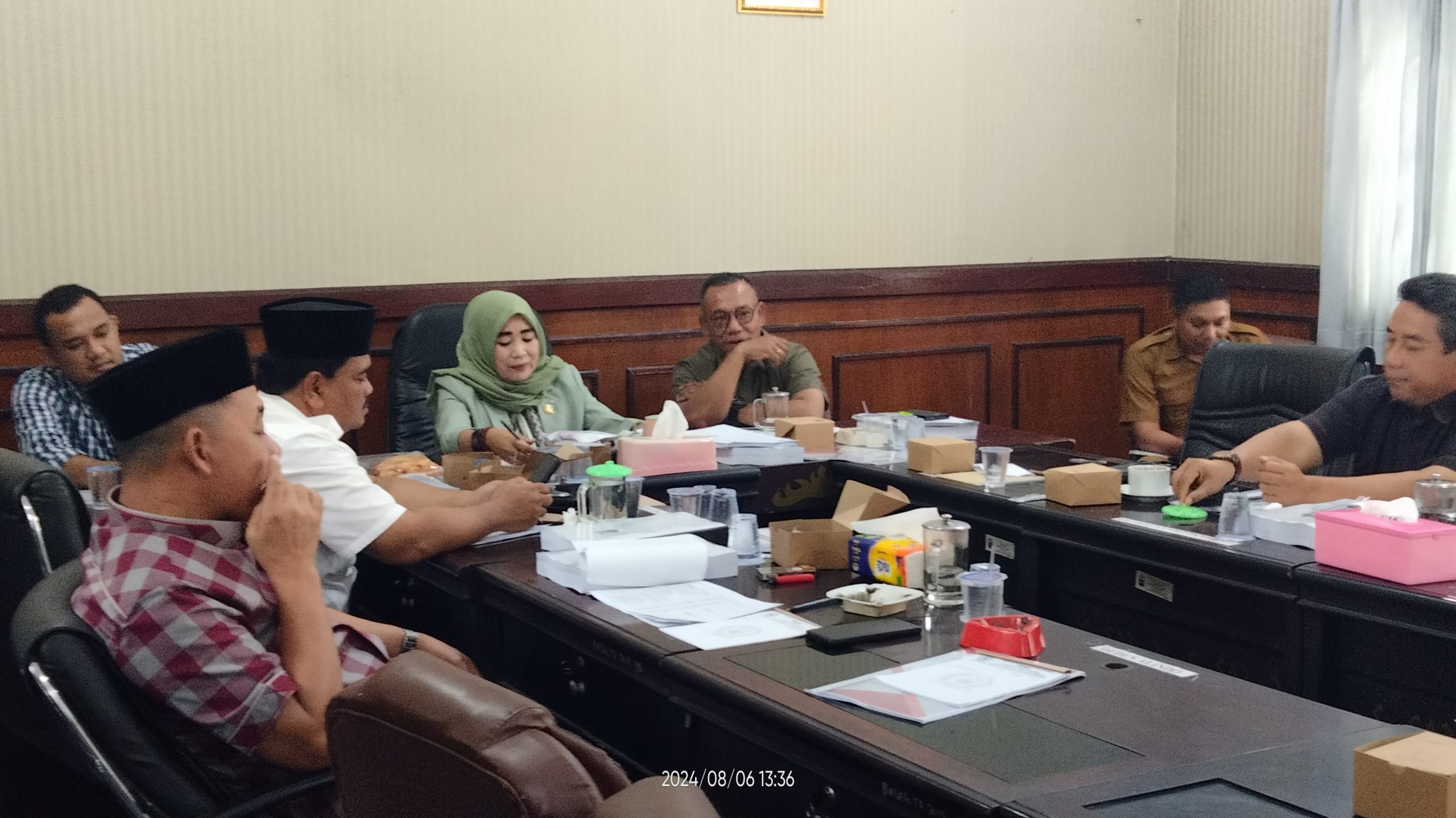 Komisi III DPRD Lamsel Bersama Dinas Kesehatan Gelar Rapat Pembahasan Ranperda Perubahan APBD 2024