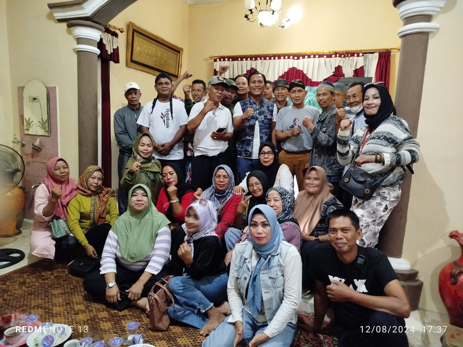 Perkumpulan Perantau Jawa Tengah Dukung Iqbal Ardiansyah Di Pilwakot Bandar Lampung