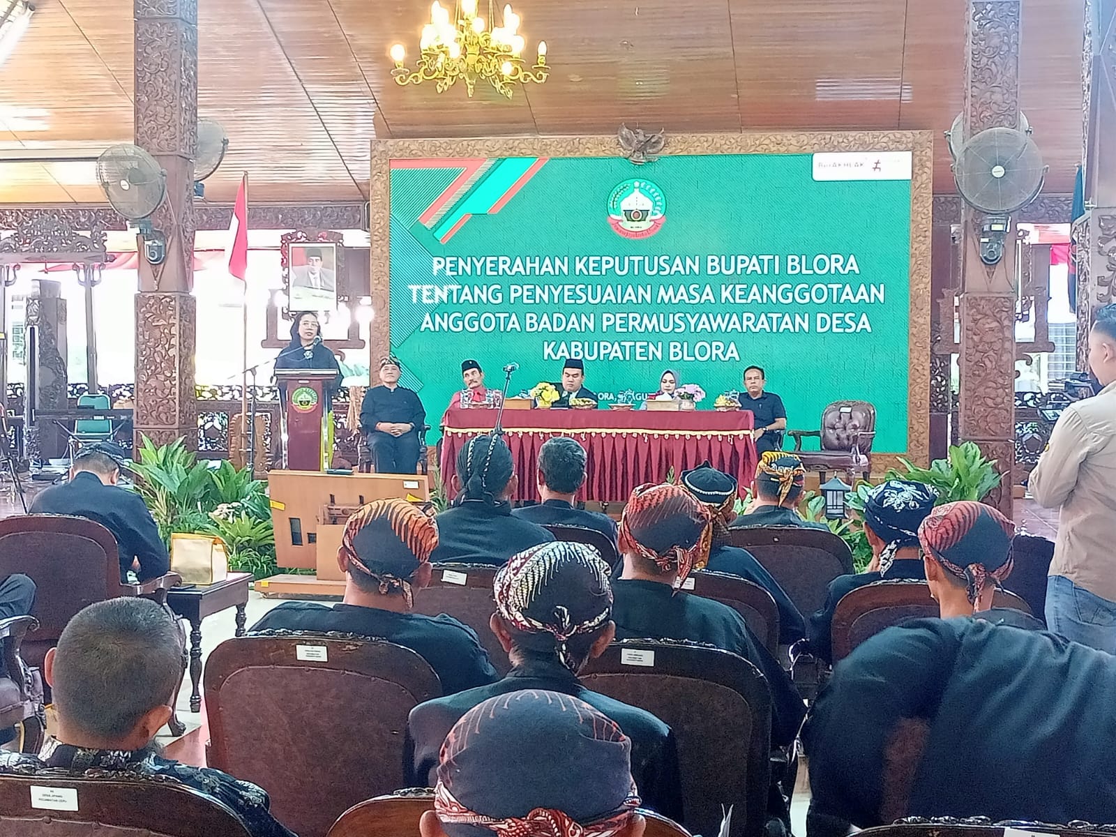 BPD se-Kabupaten Menerima SK Dua Tahun Perpanjangan Masa Jabatan 