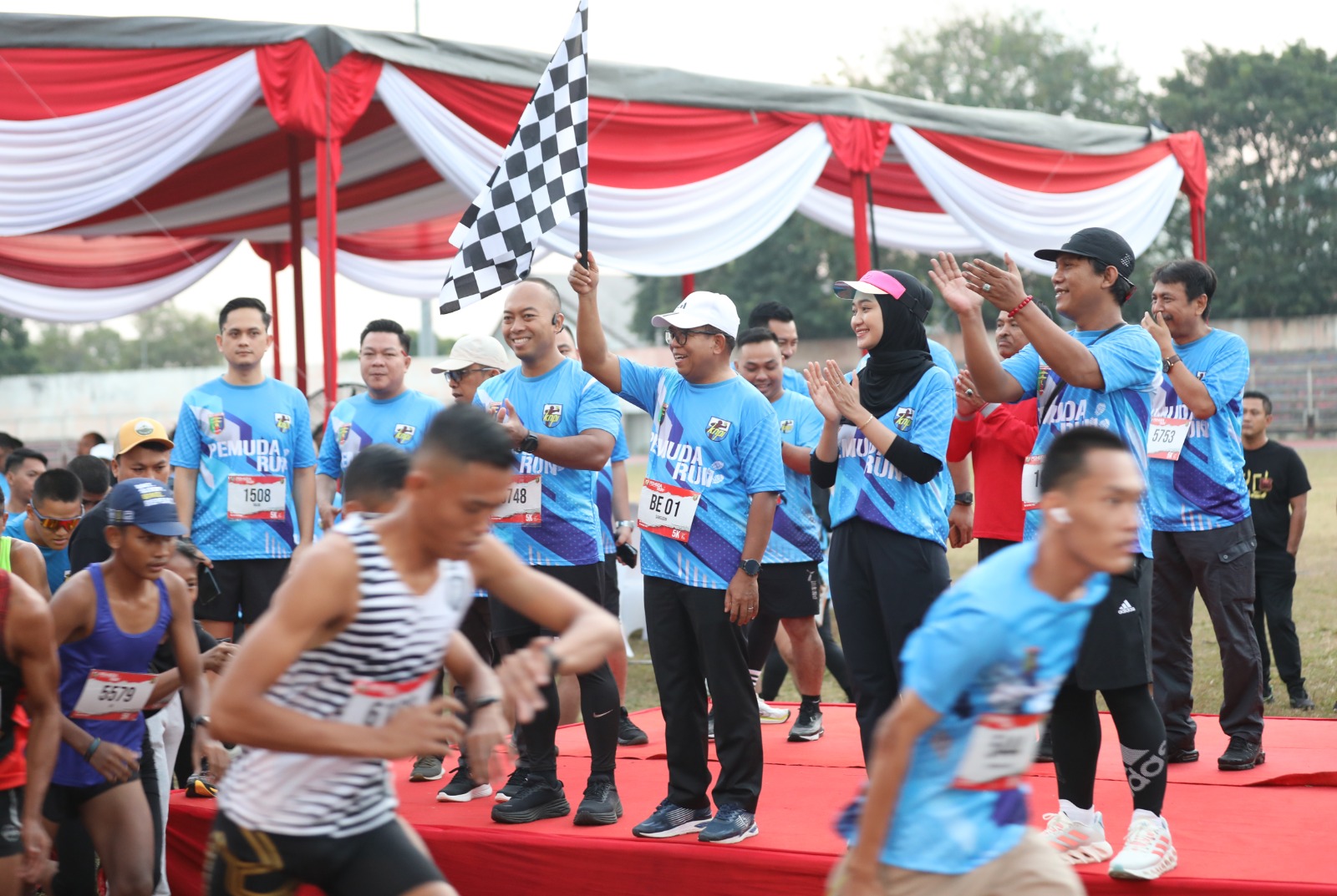 KNPI Provinsi Lampung Sukses Selenggarakan Pemuda Run di Harlah KNPI ke-52