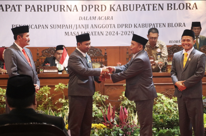Rapat Paripurna Pengambilan Sumpah/Janji Anggota DPRD Periode 2024-2029
