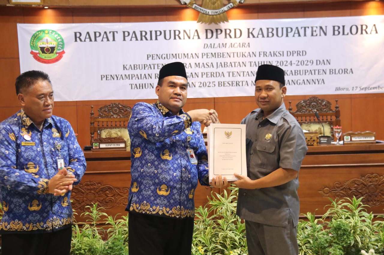 Rapat Paripurna Kabupaten Blora Tahun 2025 Direncanakan Sebesar Rp 2,2 Triliun