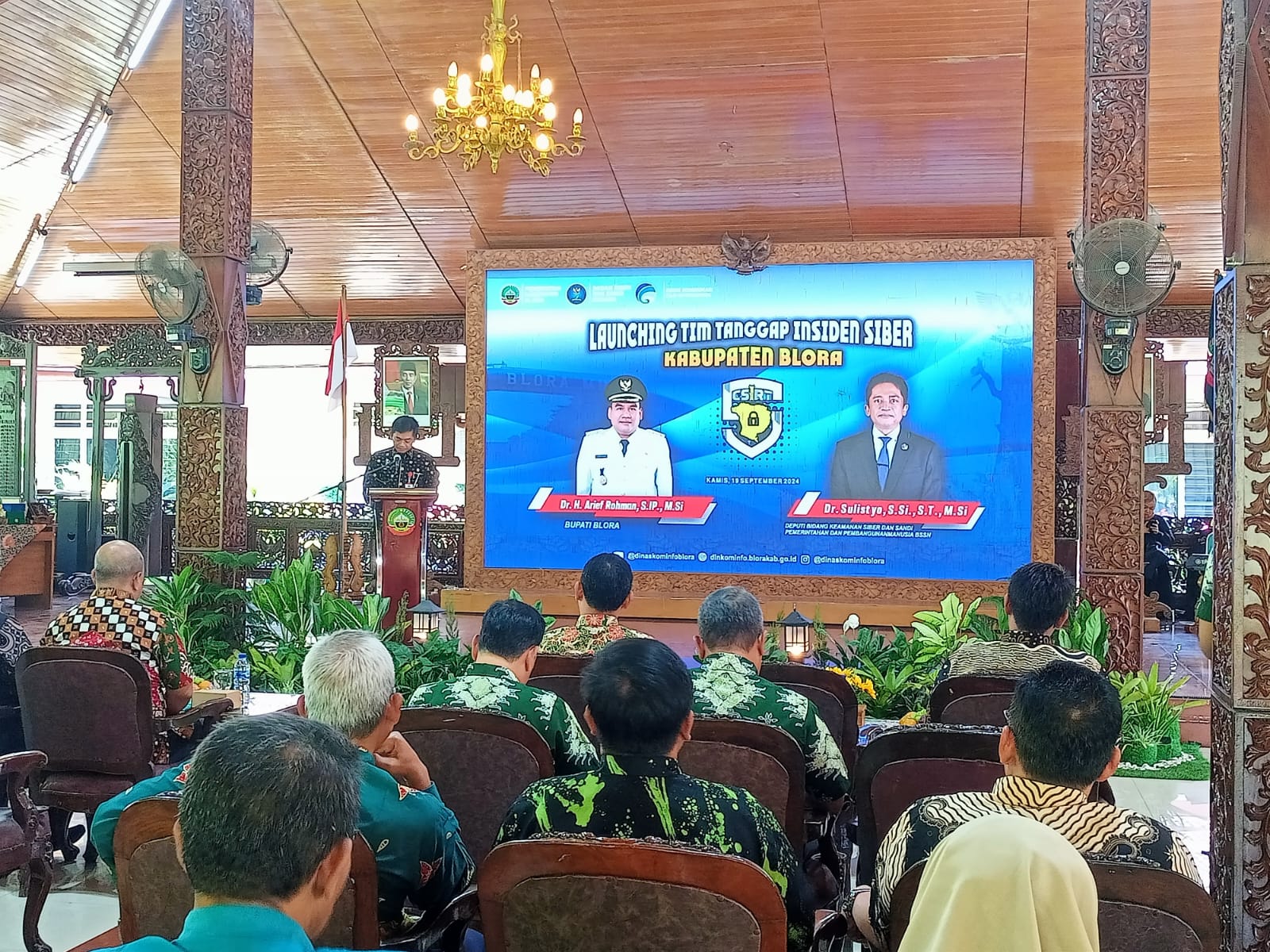 Menjaga Dari Ancaman Serangan Siber Dinkominfo Blora Launching Tim Tanggap Siber