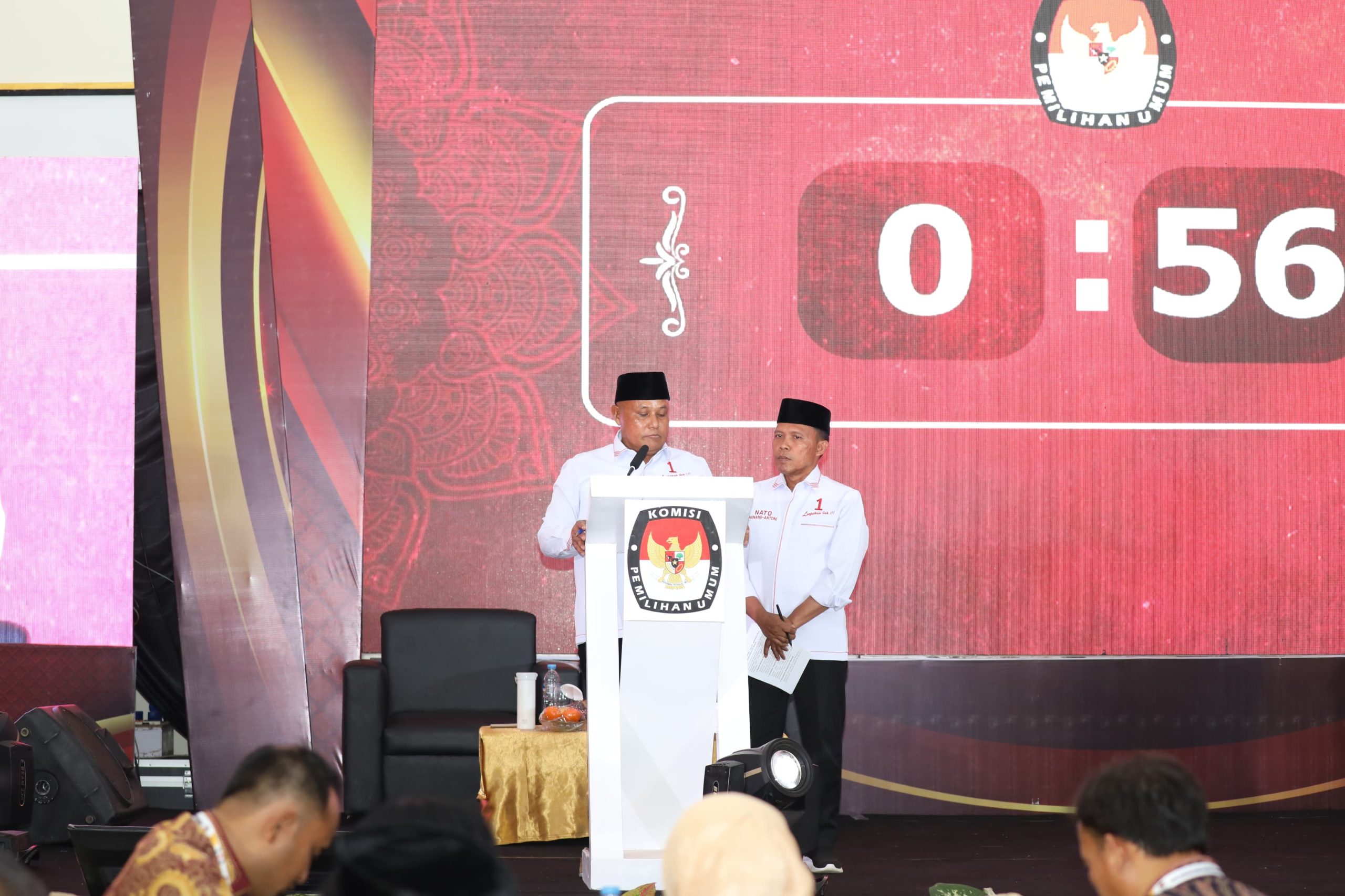 Debat Pertama Paslon Nanang-Antoni Tampil Baik Kuasai Seluruh Materi