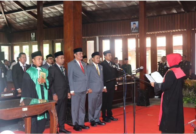 Rapat Paripurna Pelantikan Ketua DPRD Blora Periode 2024–2029