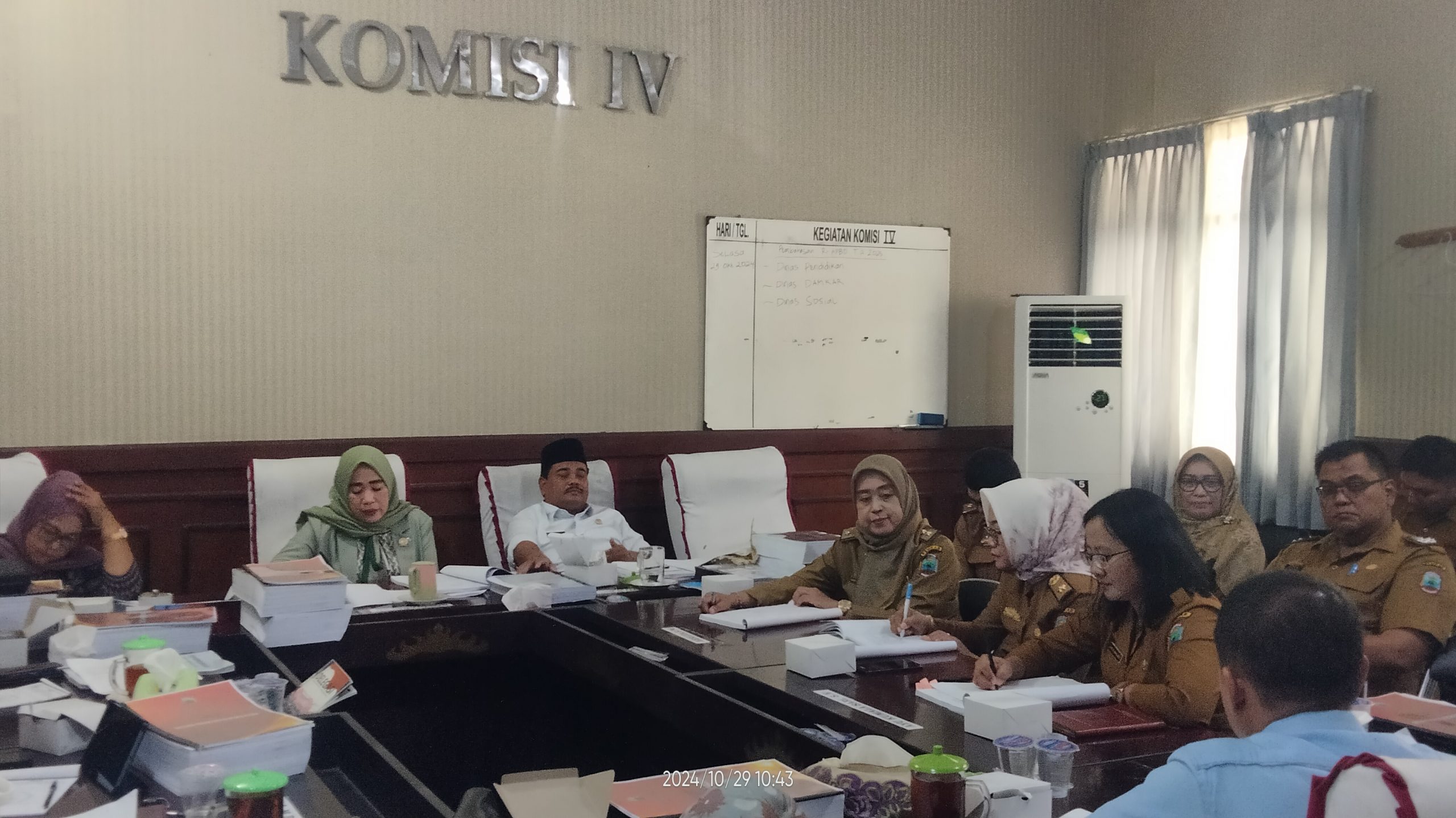 Komisi IV DPRD Lamsel, Meminta Pihak RSUD Bob Bazaar Genjot Peningkatan PAD BLUD