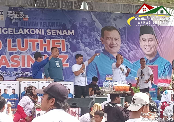 10 Ribu Warga Mengikuti Kegiatan Senam Massal Bertajuk Ngopeni Sehat, Ngelakoni Senam