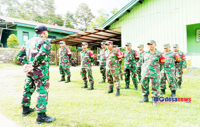 Danramil Kota Bangun Tekankan Netralitas