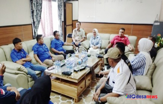 Pimpinan DPRD Terima Kunjungan Dewan PWI Lamsel