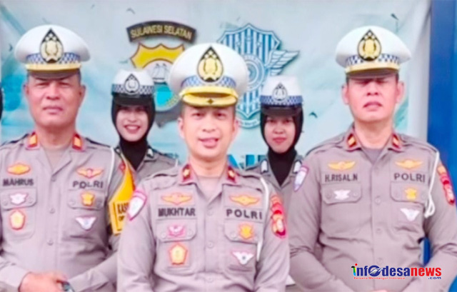 Kasat Lantas Makassar Bangga, Polrestabes Raih Predikat Zona Hijau Ombudsman RI