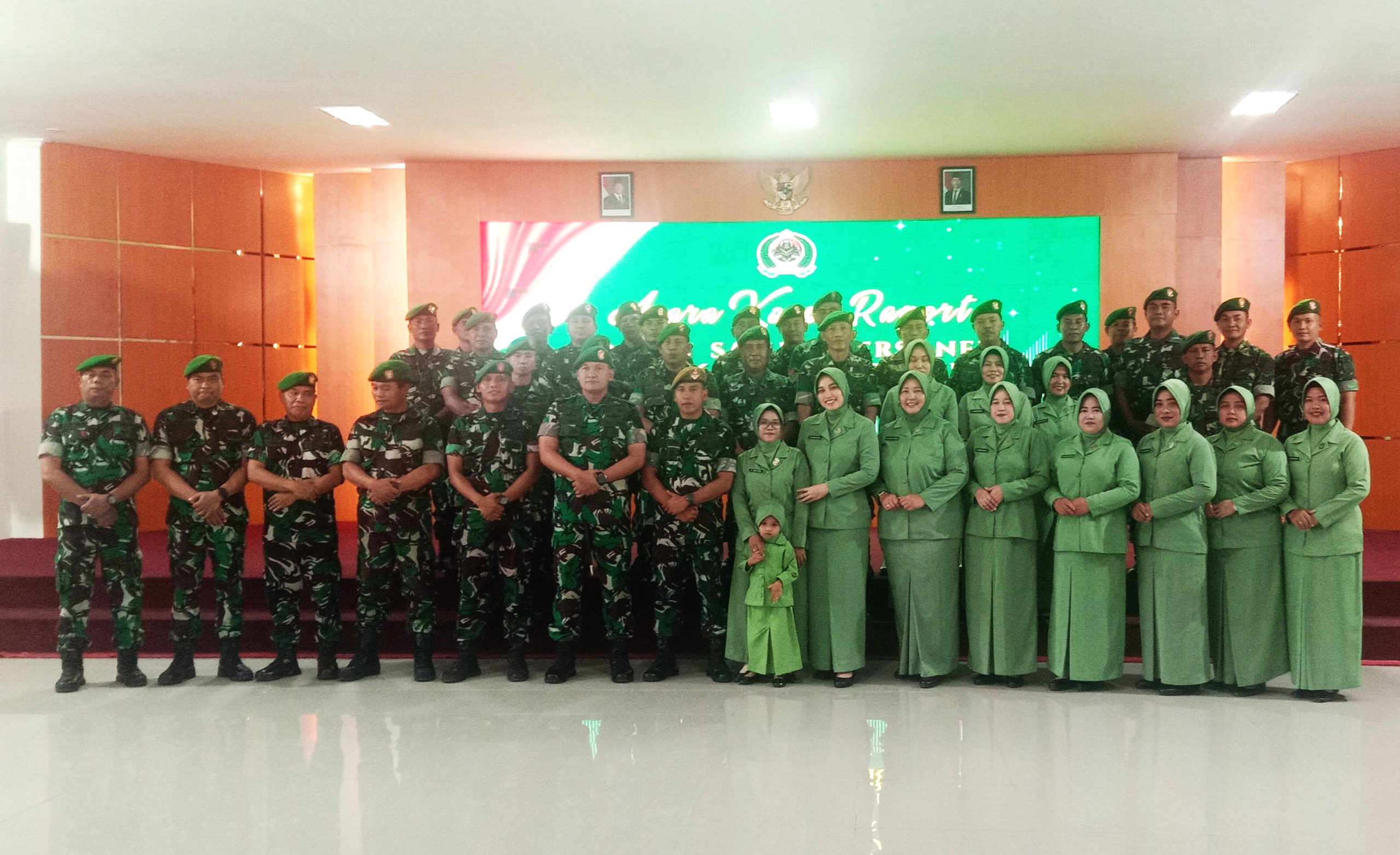 Dandim 0906/Kkr Pimpin Acara Korps Raport Pindah Satuan