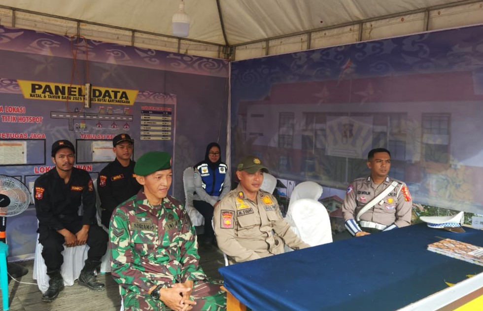 Keterlibatan Kodim 0906/Kkr Dalam Pengamanan Jelang Pergantian Tahun
